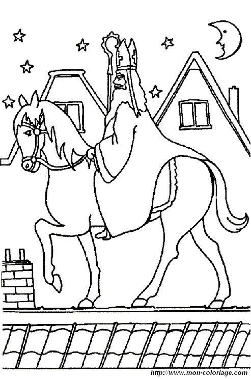 coloriage saint nicolas 10