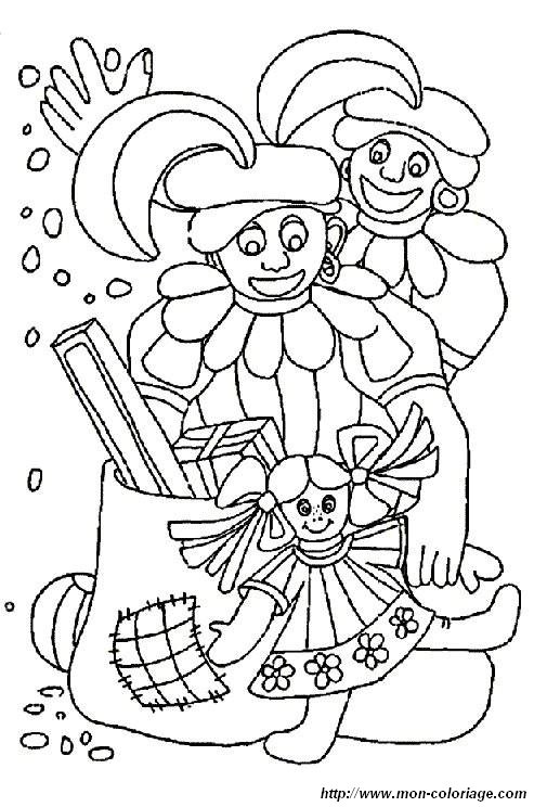 coloriage saint nicolas 14