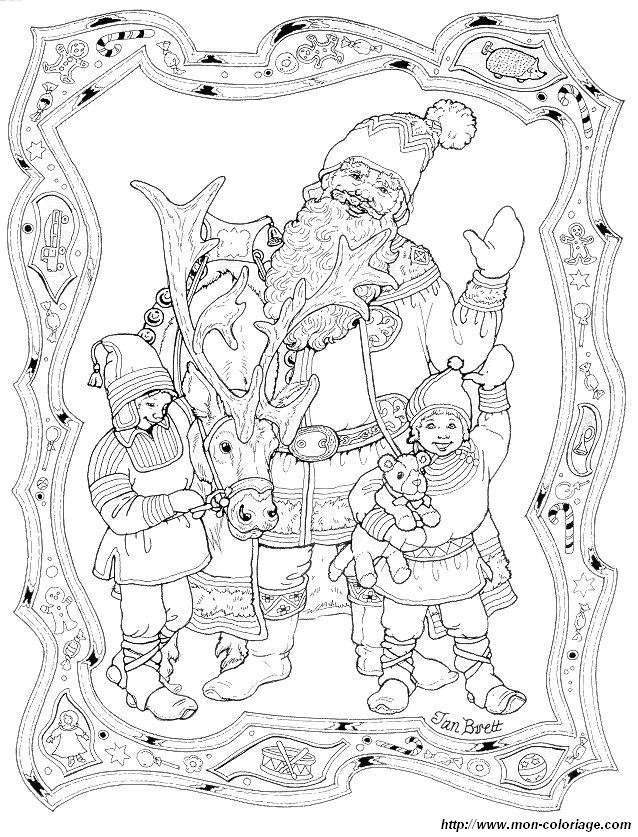 coloriage saint nicolas 16