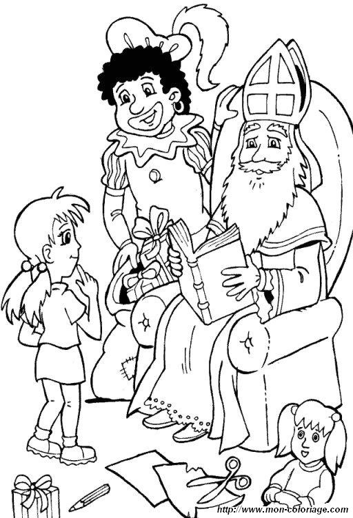 coloriage saint nicolas 20