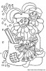 coloriage saint nicolas 14