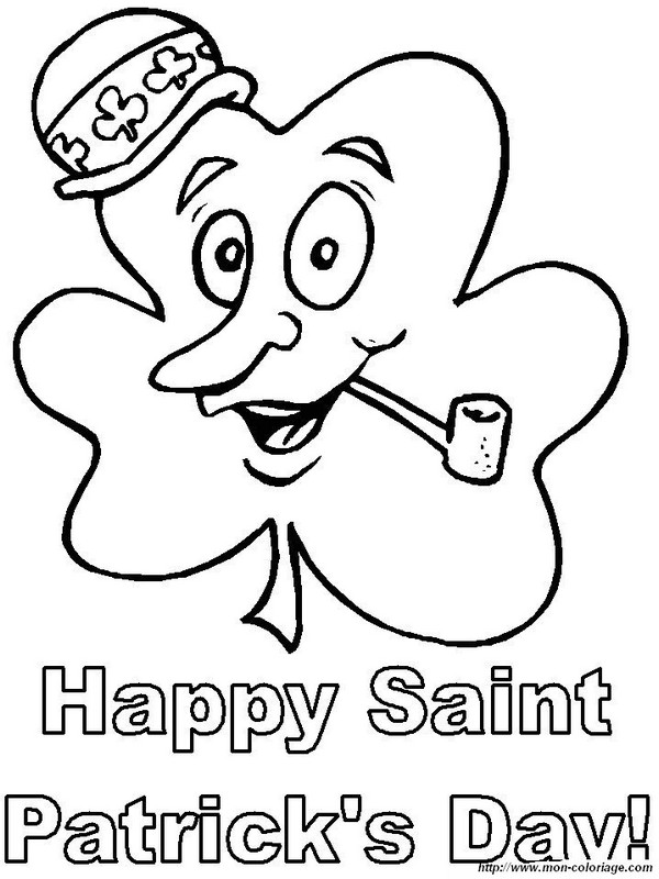 coloriage saint patrick 10