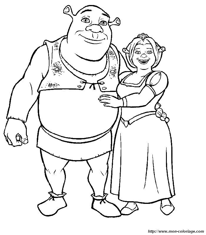 dessins shrek