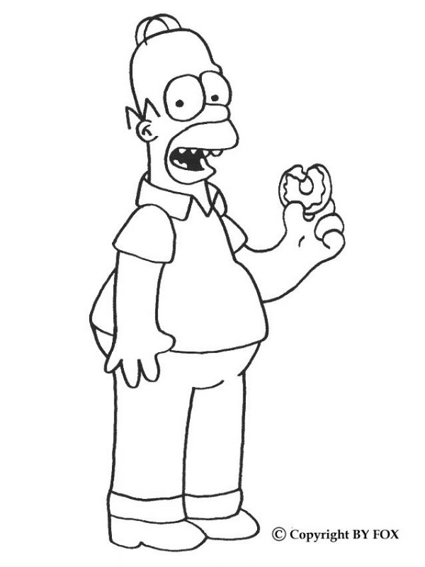 Homer adore les donuts