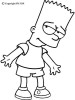 Bart Simpson sympathique