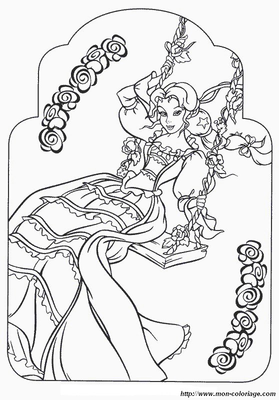 Coloriage De Princesse Sissi