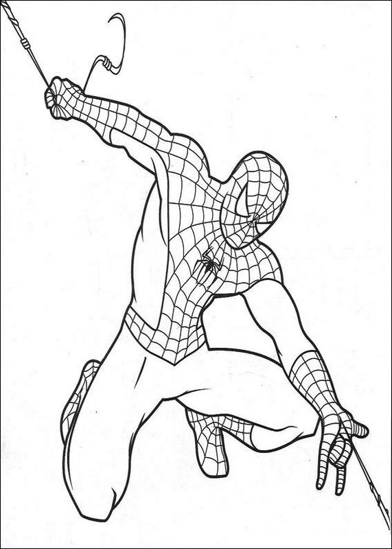 Les beaux coloriages de Spiderman