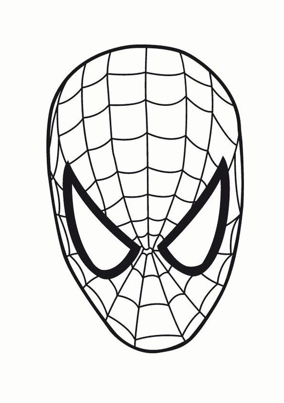 Masque de spiderman pour halloween