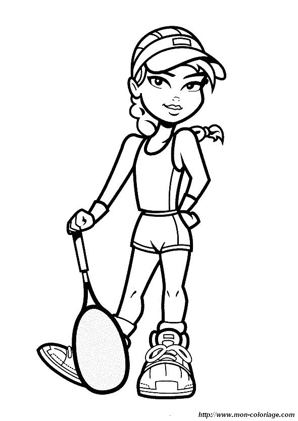 tennis fille