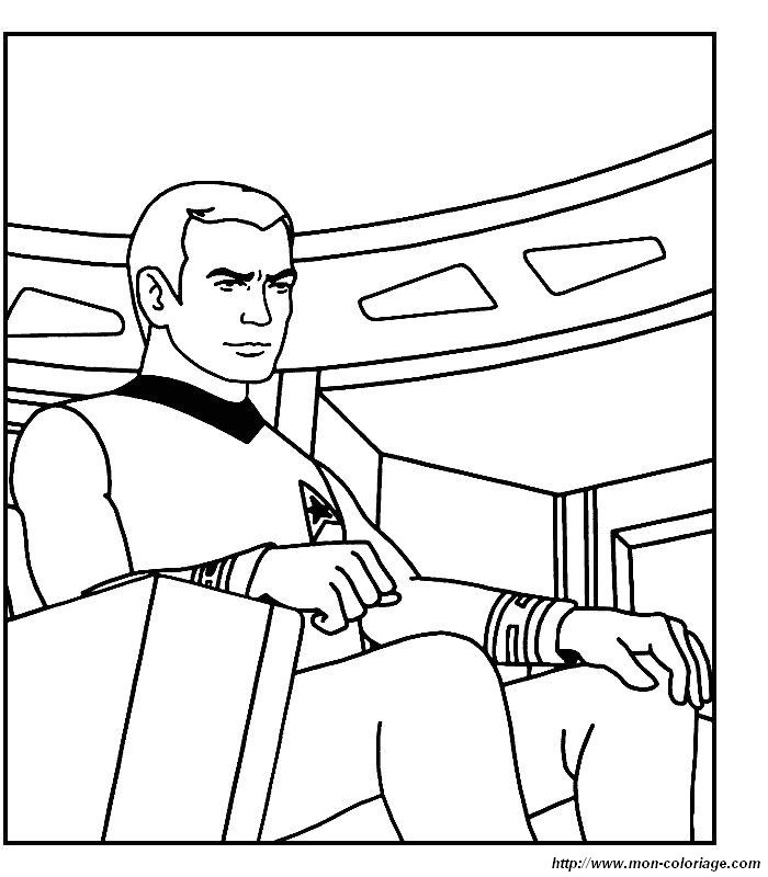 coloriage startrek