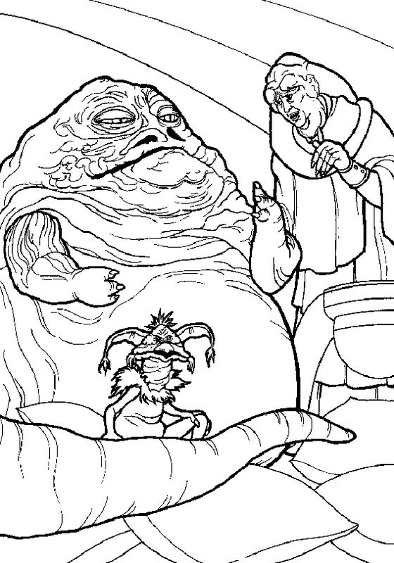 Jabba la limace baveuse