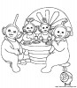 coloriage teletubbies