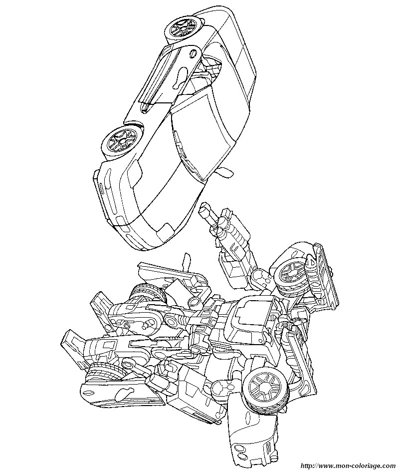 coloriage transformers 20  