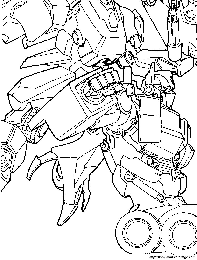 coloriage transformers 9  