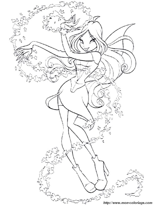 coloriage winx 12  