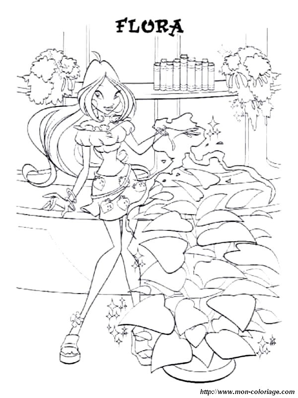 coloriage winx 20  