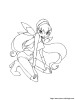 coloriage winx 8  